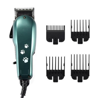 China Best Viable Low Noise Rechargeable Pet Clipper Dog Pet Shave Professional Electric Pet Hair Clippers for sale