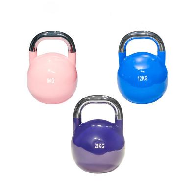 China New Design Fitness Gym Durable Hot Selling Color Steel Bodybuilding Unisex High Quality Carton Durable 6kg Kettlebell Custom Fitness for sale