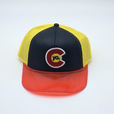 China Fashionable Design JOINT Custom High Quality Embroidered Trucker Back Hats for sale