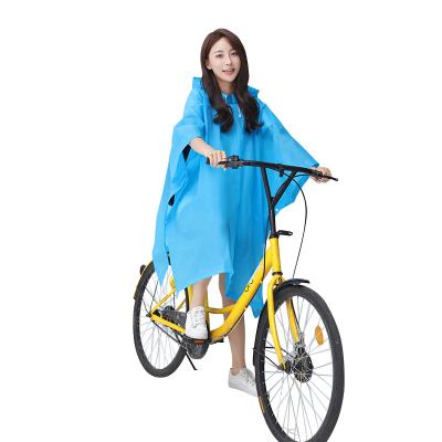 China EVA Raincoat Raincoat Bicycle Riding Raincoat Poncho Customized Available Adult Long Wholesale Manufacturing Raincoat for sale