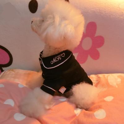 China Viable Soft Cloth Coat Dog Clothes Pet Pajamas Dog Wear Home Sleepwear West for sale