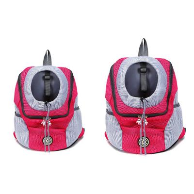 China Wholesale Breathable Cat Outdoor Carrier Zipper Backpack Mesh Pet Outdoor Bag Breathable OEM&ODM Welcomed for sale