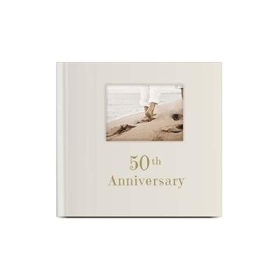 China Paper 50th Anniversary Photo Album Wedding Photo Album for sale