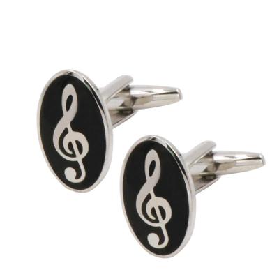 China Wholesale Men's Fashion Accessories Factory Hot Selling Music Cufflinks For Men for sale