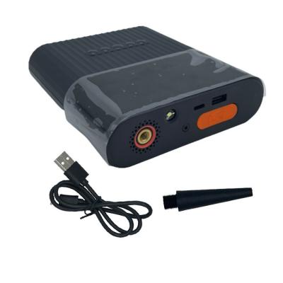 China Smart Power Clip Portable Smart Air Pump Car Tyre Pump 8800mAh for sale