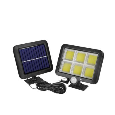 China Plastic ABS 120 Led Solar Lights Outdoor Sensor Wall Light 1.5 Watts	 IP65 for sale