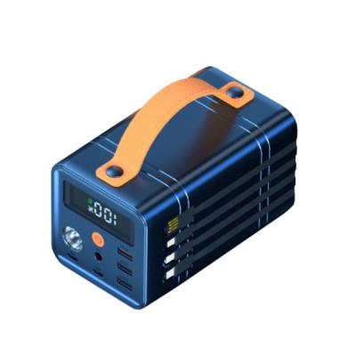 China Dark Blue Plastics Pd100W Portable Power Storage Unit 60000Mah for sale