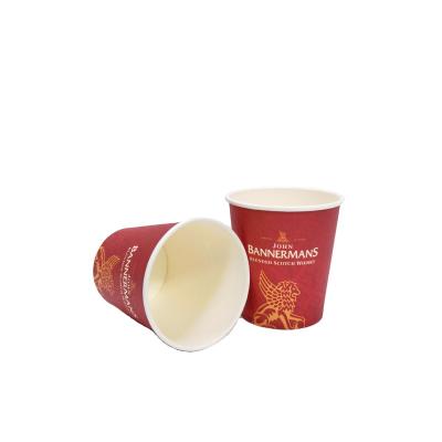 China Hot 6oz Pla Liner Biodegradable Paper Hot Wholesale Paper Cups For Coffee Drinks Milk Tea for sale