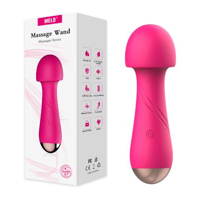 China Hot New Promotion Cat Style Body Vibrator Mini Magic Wand Massager Clitoral Stimulation Toy for sale