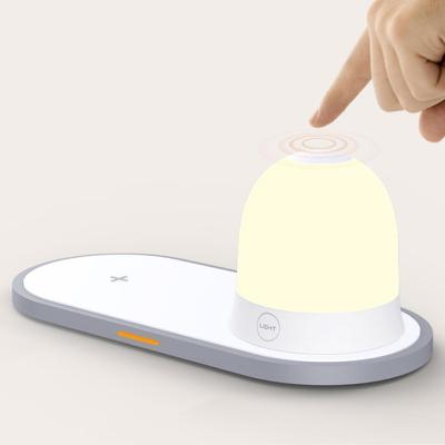 China Cute Warm White Wireless Night Charger Room Light for sale