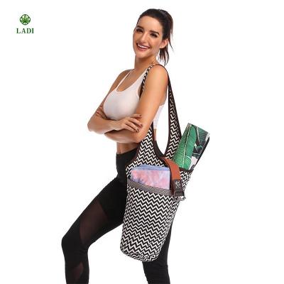 China Wholesale Eco Friendly Eco Friendly Yoga Mat Tote Carry Bag With Pocket for sale