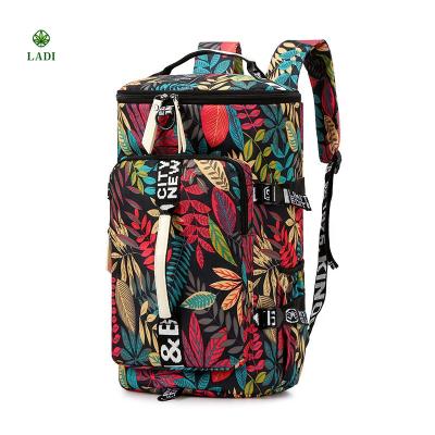 China Camouflage Large Capacity Fitness Backpack Organizer Travel Bags Eco - Friendly Women for sale