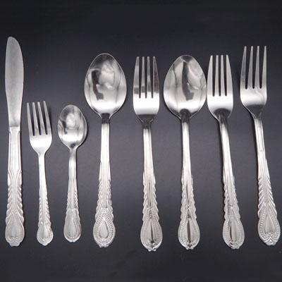 China Stainless Steel Cutlery Dinner Spoon Fork Tea Mocha Tea Mocha Tea Spoon Polish Stocked Packing Promotion Consumption Spoon for sale