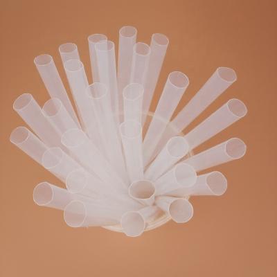 China 100% Biodegradable PLA Compostable 10MM Biodegradable White Drinking Straw for sale