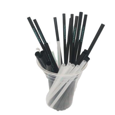 China Minimalist I'm Straight Natural-PLA 0.45g PLA Drinking Straws Simple Wrapped Straw 6-145mm for sale