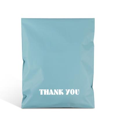 China Tearproof Canton manufacturer made bule matte poly mailers envelopes postal mail plastic packaging bags for clothing for sale