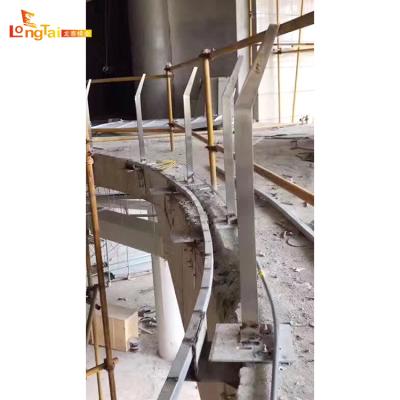 China Hotel Stainless Steel Railing Post Handrail Pillars Decorative Stainless Steel Balusters Post for sale