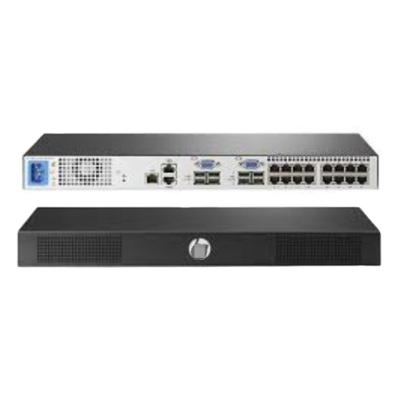 China VLAN support used! Hp AF622A Media CAC Software 4x1Ex32 KVM IP Virtual Console Switch for sale