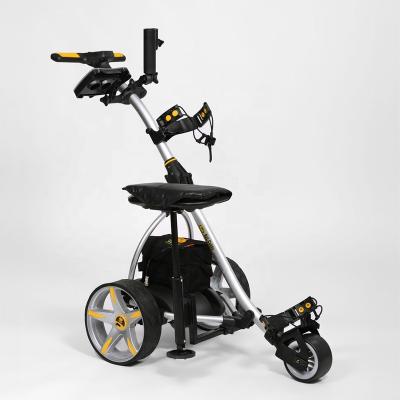 China Golf Cart Push Cart 3 Wheel Vogue Wave Shape Patent Protected New Coming Golf Cart Quite Strong Interesting Golf Cart for sale