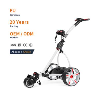 China Lithium Battery Electric Golf Trolley Electric Golf Trolley For Golf Bag Golf Scooter Electric FOLDABLE 3 Wheel Electric Scooter Golf for sale