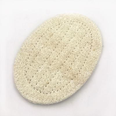 China EXFOLIATE 100% Natural Bulk Oval Shape Shower Loofah Pad Loofah for sale