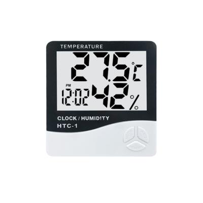 China Dropshipping LCD Humidity Meter Digital Thermometer Humidity Meter HTC-1 Eco-friendly Alarm Clock in Instrument OEM for sale