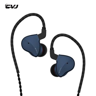 China 1DD+2BA MiNi Design Metal Heavy Bass 3D Funtion Audifono Hybird Stereo Sound CVJ Mirror Headphones for sale