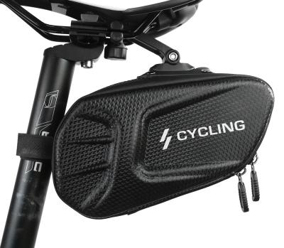 China Hot Sale Water Proof Bicycle Under Seat Bag Bike Saddle Bag Recycling Accessories Stuck Pack Waterproof Bicycle Seat Pouch Case Bag for sale