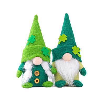 China Modern& 2021 Cute Plush Faceless Doll for Valentine's Day Gnomes Decor Farmhouse Home Ornaments St Patrick's Day Decoration Handmade Gift for sale