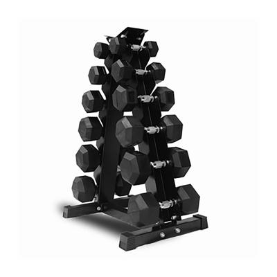 China Weights Gym Equipment Fitness Dumbbells Set 2021 Rubber Dumbell Cast Iron Fitness Equipment Round Bestselling Heads/Rubber Hex Dumbbell for sale