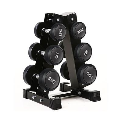 China Weight Gym Equipment Fitness Dumbbells Set Newest Gym 2021 Fitness Hex Rubber Coated Dumbbell Hex Dumbbell Wholesale for sale