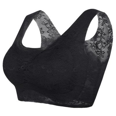 China High Quality QUICK DRY Sexy Lace Bralette Ladies Comfortable Soft Women's Bra Women Lace Up Tank Top Traceless Bra for sale