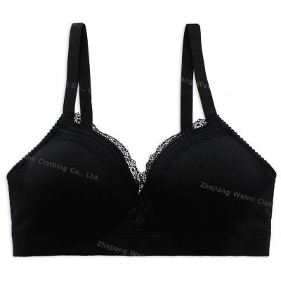 China Factory custom sexy QUICK DRY seamless lace lift up bra plus size comfortable cup bra for sale