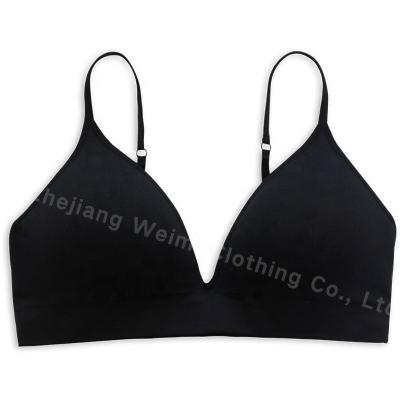 China Wholesale wire free thin lift up QUICK DRY beauty sexy back bra triangle seamless bra for sale