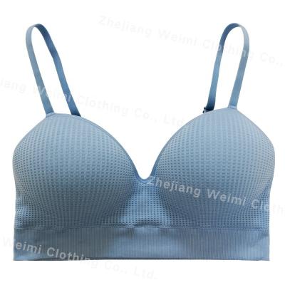 China High quality QUICK DRY big cups adjusted thin straps wire free bra lift up bra for wome for sale