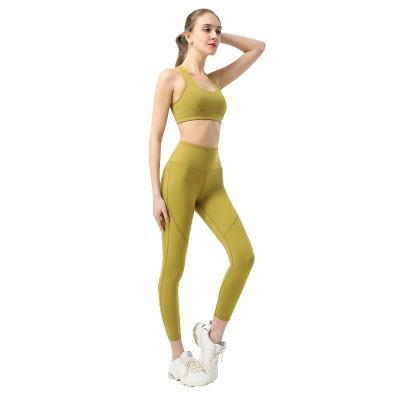 China QUICK DRY High Quality Wholesale Women Sports ODM Factory Gym Yoga Bra Seamless Workout Wear Clothing for sale