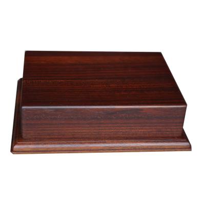 China Wooden Pet Urns Ebony Wood Factory Custom Viable Wooden Urns Various Size for sale