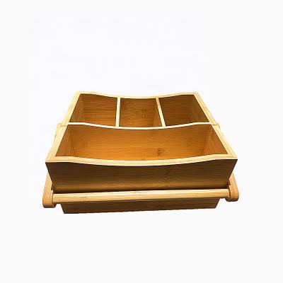 China Gift pakaging bamboo storage box for cutlery box natural nature waterproof moisture proof environmental protection for sale