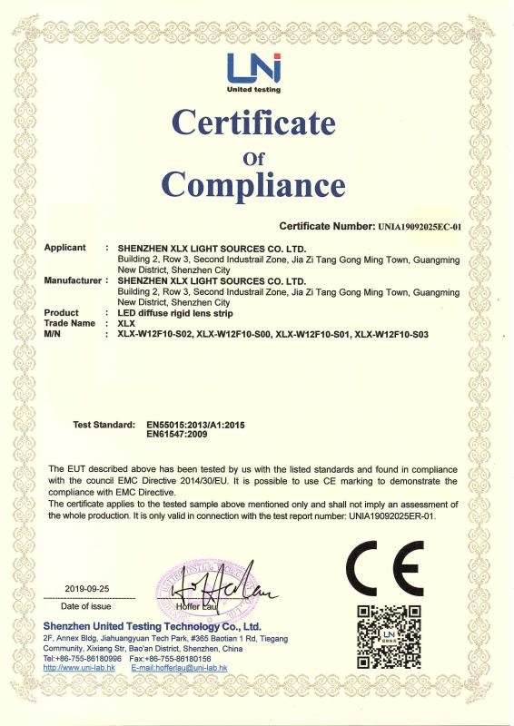 CE - ShenZhen XLX Trading CO.LTD