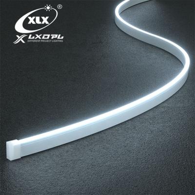 China Decoration XLX 12v 24v led flexible neon strip light 4x10mm side view led neon cable for sale