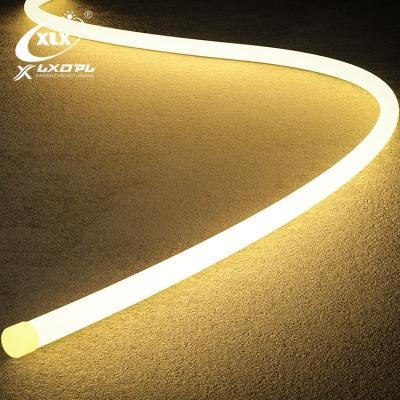 China D25mm Mall Round Light 360 Degree Ip67 Degree High Quality Waterproof Silicone Led Neon Flex Strip Light for sale