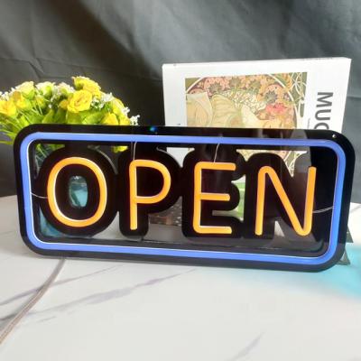 China Indoor Neon Open Shop Sign Neon Retail Store Decoration LED Acrylic Neon Sign Led Open Sign for sale