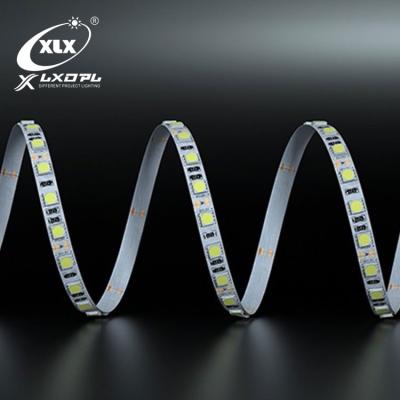 China Indoor Flexible Led Strip 5050 60leds/m Hotel 5m Dc12v Led Strip Light Tape for sale