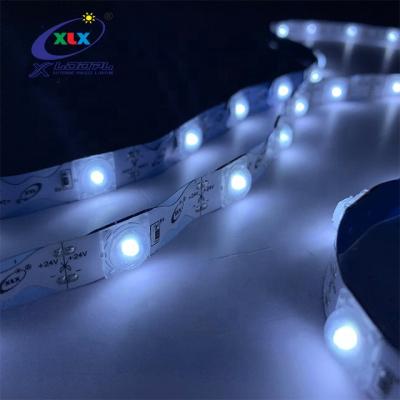 China Indoor or outdoor flexible led strip DC24V SMD3030 24lleds/m lens decration/signage LED strip for sale