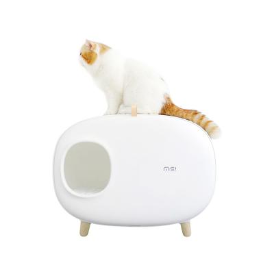 China Stored Amazon Hot Computerized Big Sale Trash Bin Cat Litter Box for sale