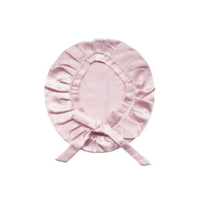 China Wholesale Cheap High Quality Double Layer Hair Accessories Factory Character Price Silk Sleep Caps With Logo for sale