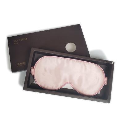 China Hot Selling Low Price Anti-puffiness Low Price Mulberry Silk Sleep Comfort Solid Color 100% Professional Eye Mask for sale