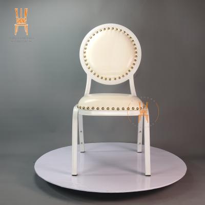 China Factory price modern modern style aluminum stackable event banquet chair for sale for sale