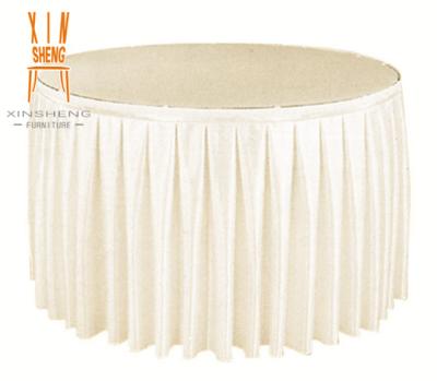 China Simple Cheap Price Table Skirt For Round Table And Rectangle Table for sale