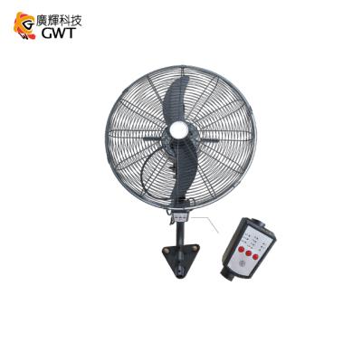 China Metal 20 Inch Industrial Fan Ventilation / Wall-mount Fan With Remote Control Ventilador CE for sale